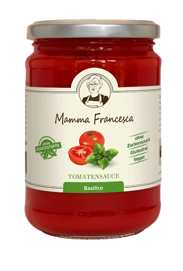 Tomatensauce Basilico 340 g – Mamma Francesca