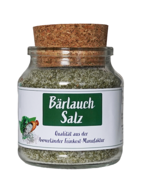 Bärlauch-Salz im 150g-Glas