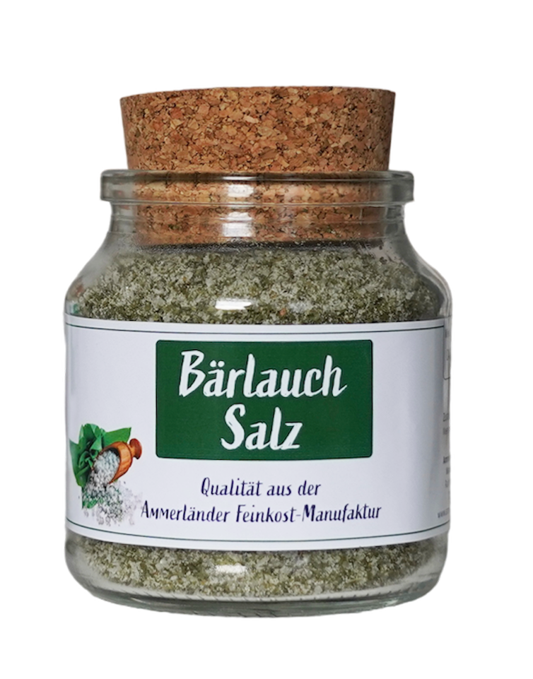 Bärlauch-Salz im 150g-Glas