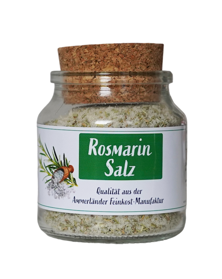 Rosmarin-Salz im 150g-Glas