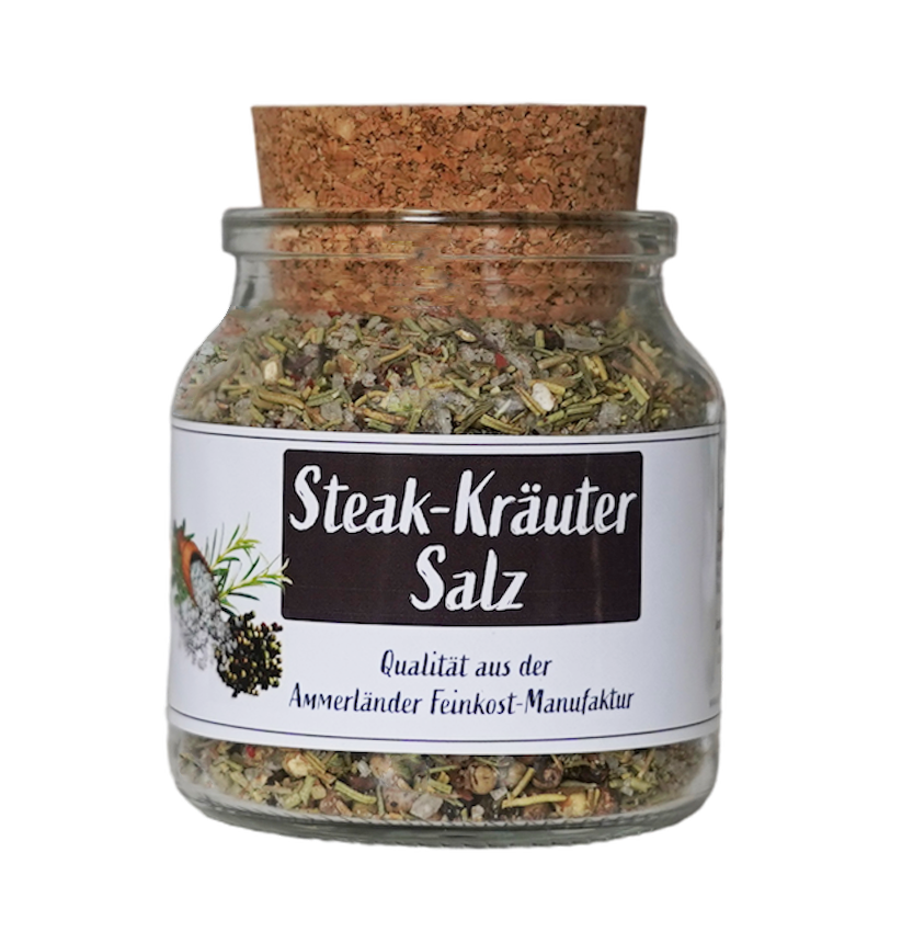 Steak-Kräuter-Salz im 150g-Glas
